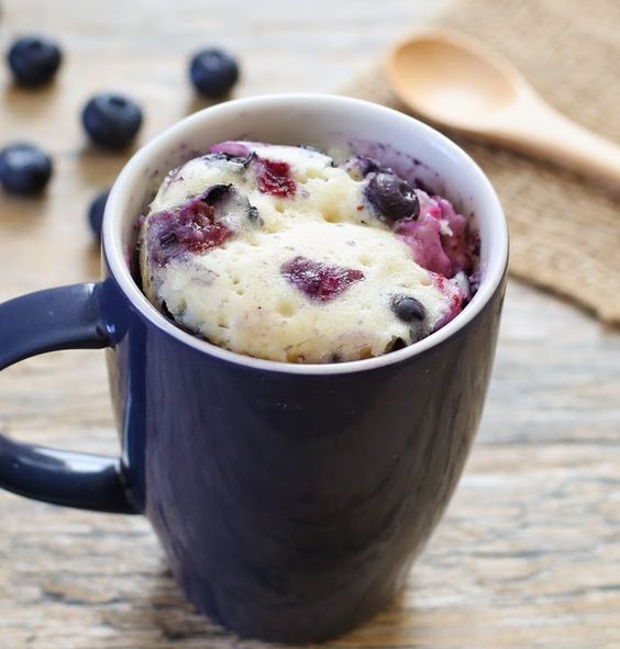 Blueberry Mug Cake