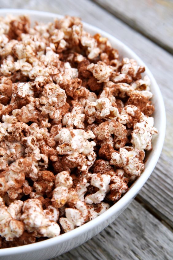 Chocolate cinnamon popcorn