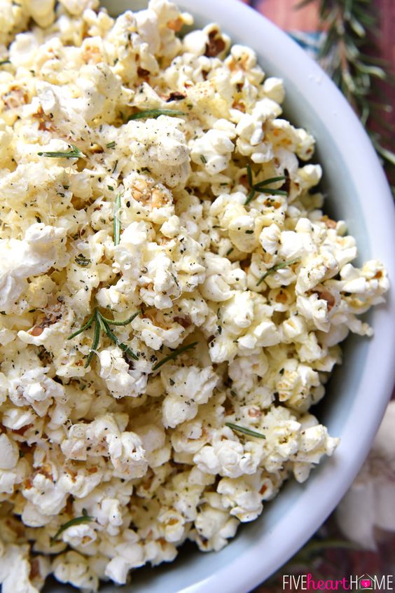 Healthy popcorn fix