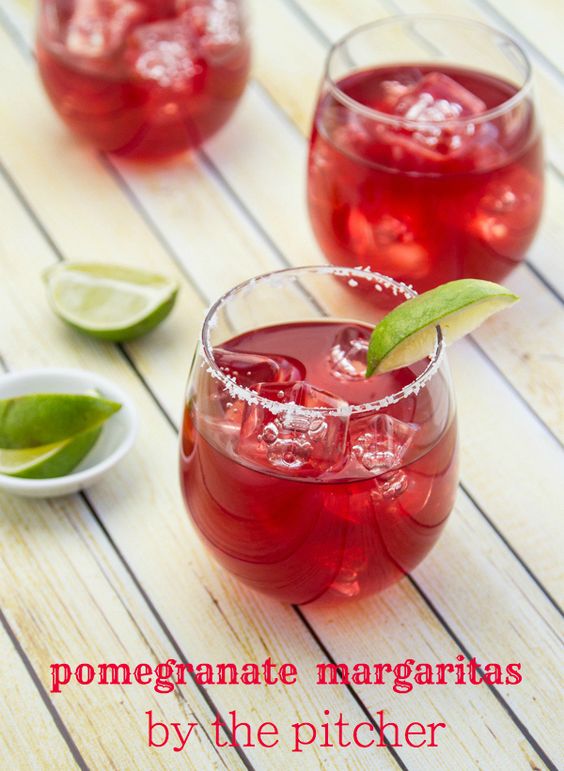 Pomegranate Lime Margarita