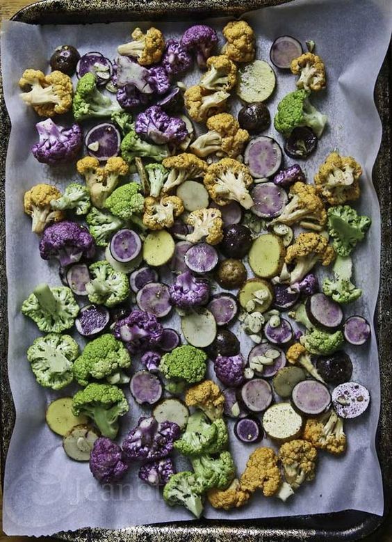 Purple Potato Fries? Yes, please.