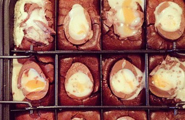 Creme Egg Brownie