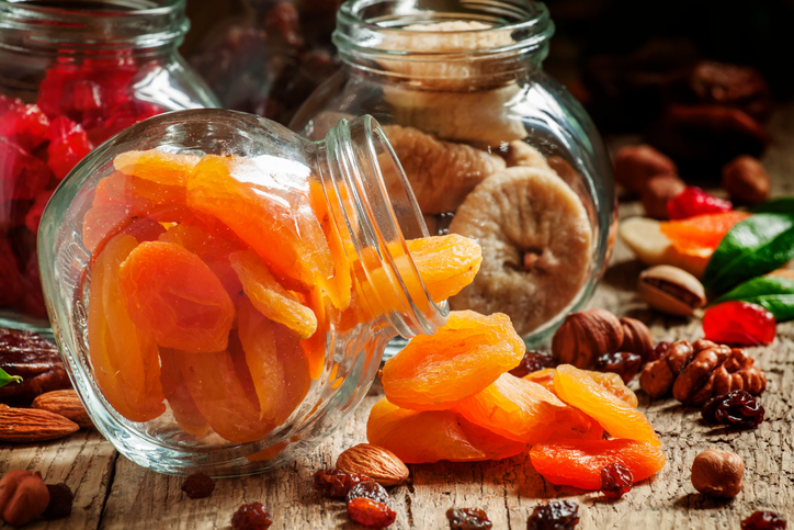 dried fruits healthy office snack