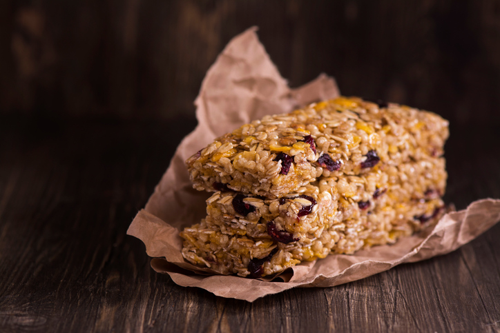 oatmeal bars healthy office snacks