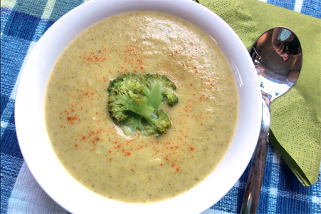 Creamy broccoli and potato soup Creamy broccoli and potato soup