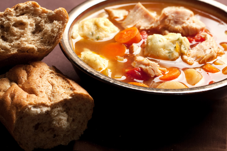 Turkey and Dumpling Soup