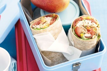 Chicken & Corn Wraps