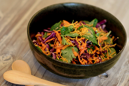 Coleslaw with an asian twist