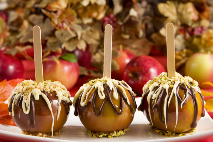 Crunchy Toffee Apples