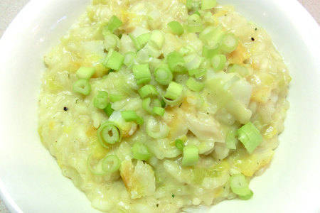 Smoked Haddock and Leek Risotto