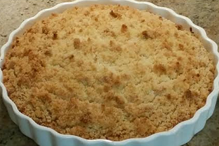 Vanilla crumb cake Vanilla crumb cake