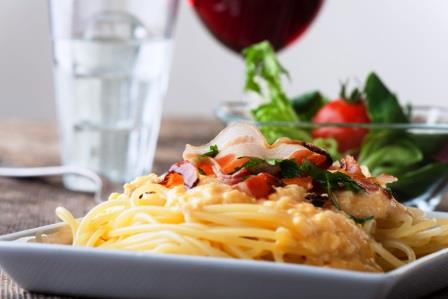 Chicken and Bacon Carbonara