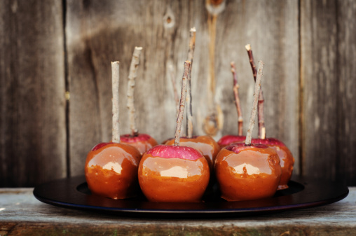 Traditional Toffee Apples