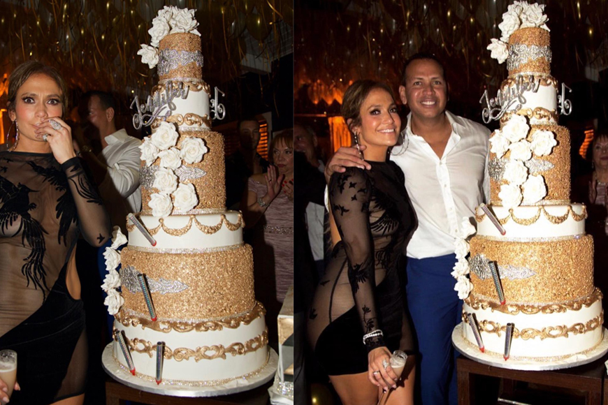 Jennifer Lopez’s 48th Birthday Cake