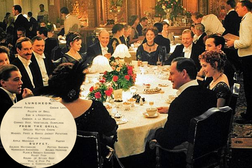 This Was The Last Meal Served On Titanic | ExpatWomanFood.com