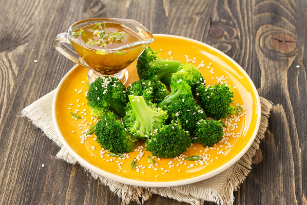 Broccoli with Black Bean-Garlic Sauce