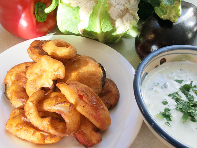 Indian Vegetable Fritters