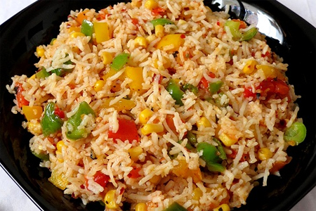 Corn and Salsa Rice