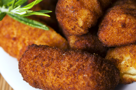 Cheesy Potato Croquettes