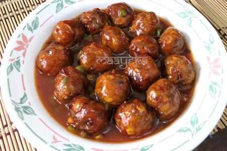 Vegetable Manchurian Vegetable Manchurian