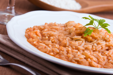 Tuscan Shrimp Risotto