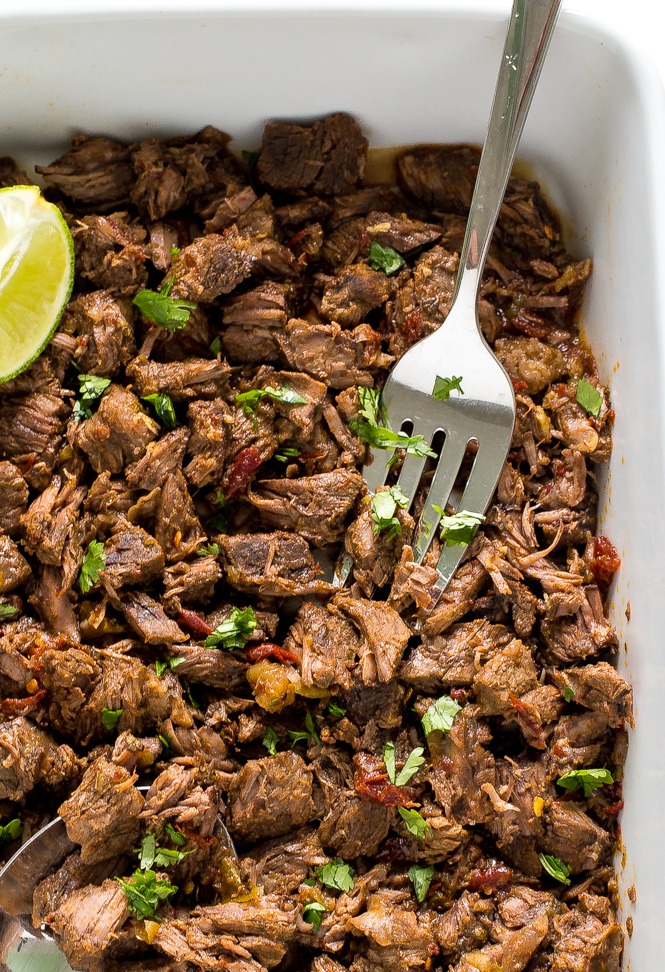 Slow Cooker Barbacoa Beef