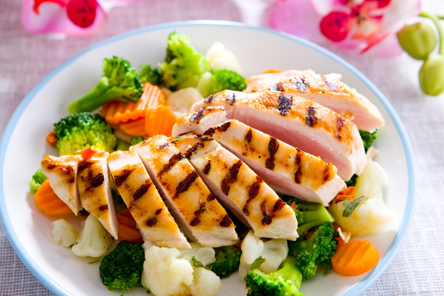 Grilled chicken salad Grilled chicken salad