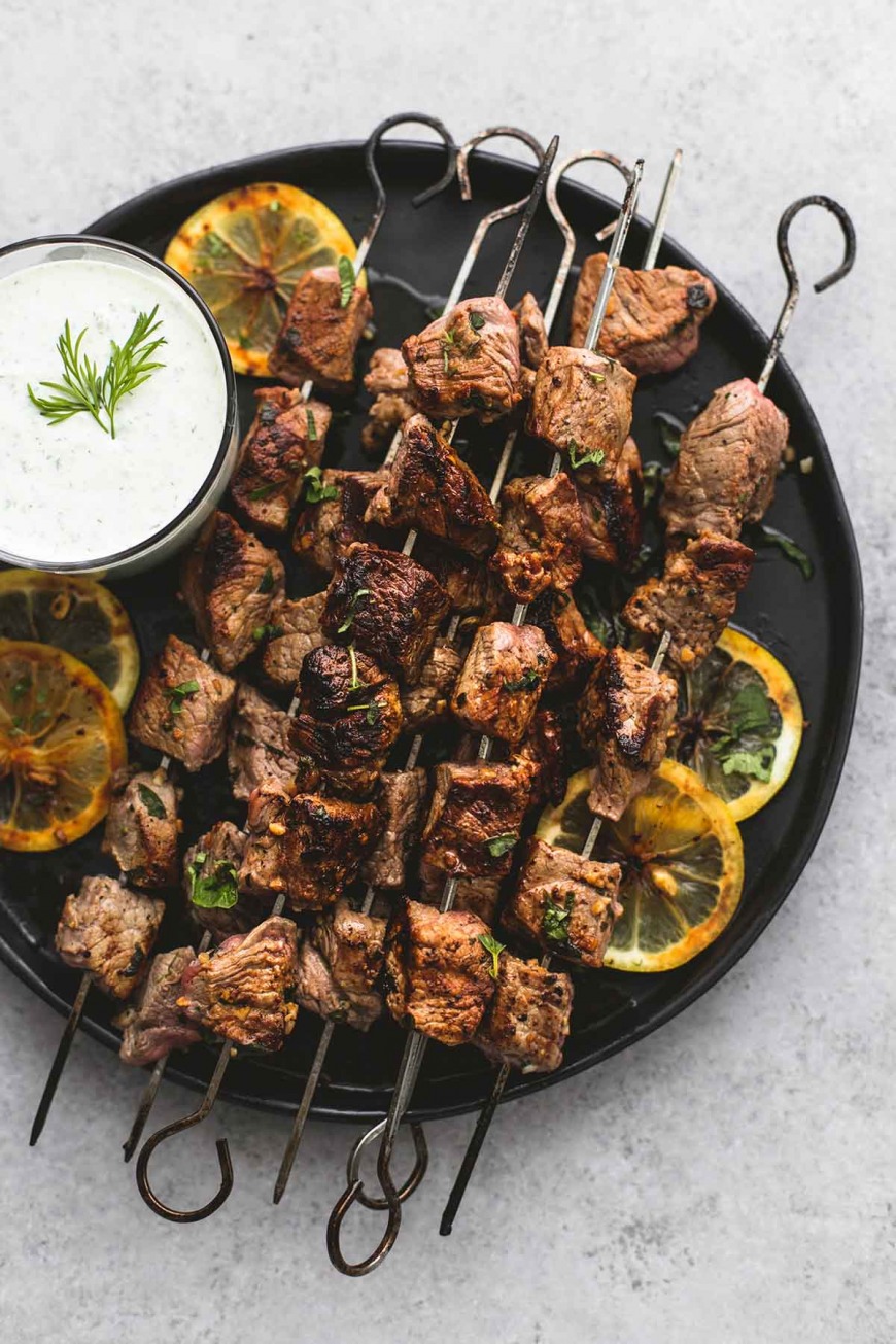 Beef Souvlaki Kebabs Beef Souvlaki Kebabs