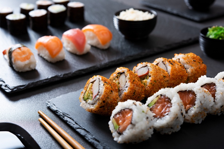 All-you-can-eat sushi and sashimi All-you-can-eat sushi and sashimi