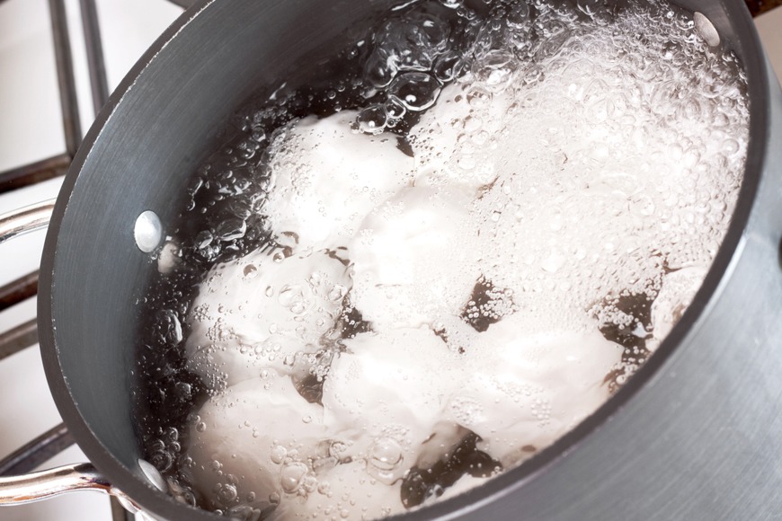 How to boil a hard-boiled egg - step 1 How to boil a hard-boiled egg - step 1