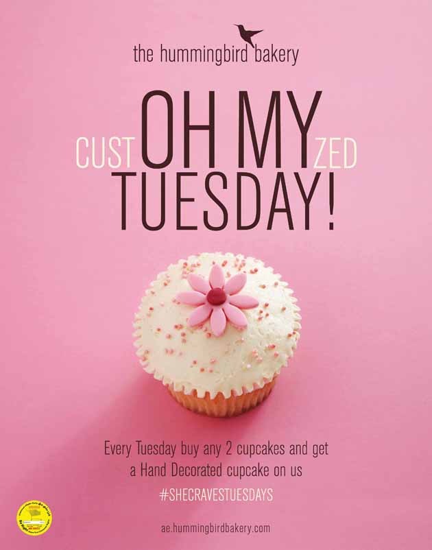 Hummingbird Bakery Customised Tuesdays Hummingbird Bakery Customised Tuesdays