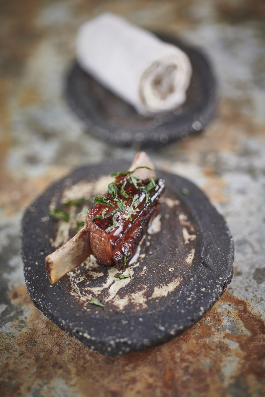 Lamb rib by Gareth Ward