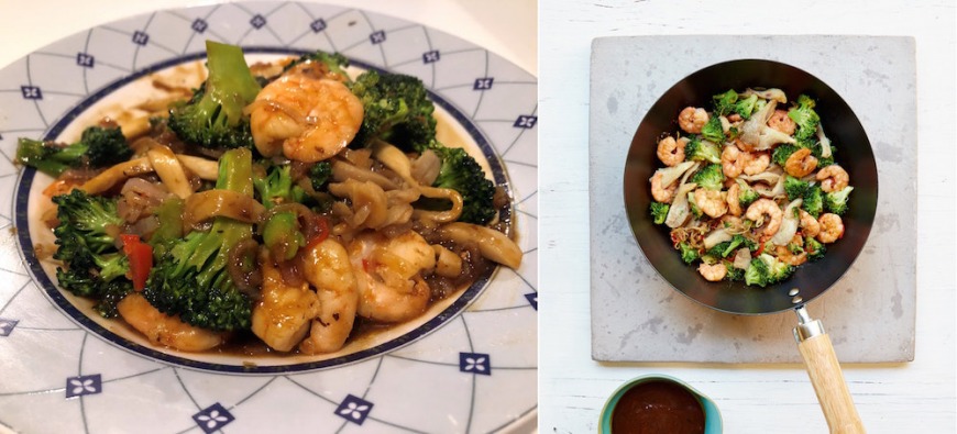 king prawn and broccoli stir-fry king prawn and broccoli stir-fry