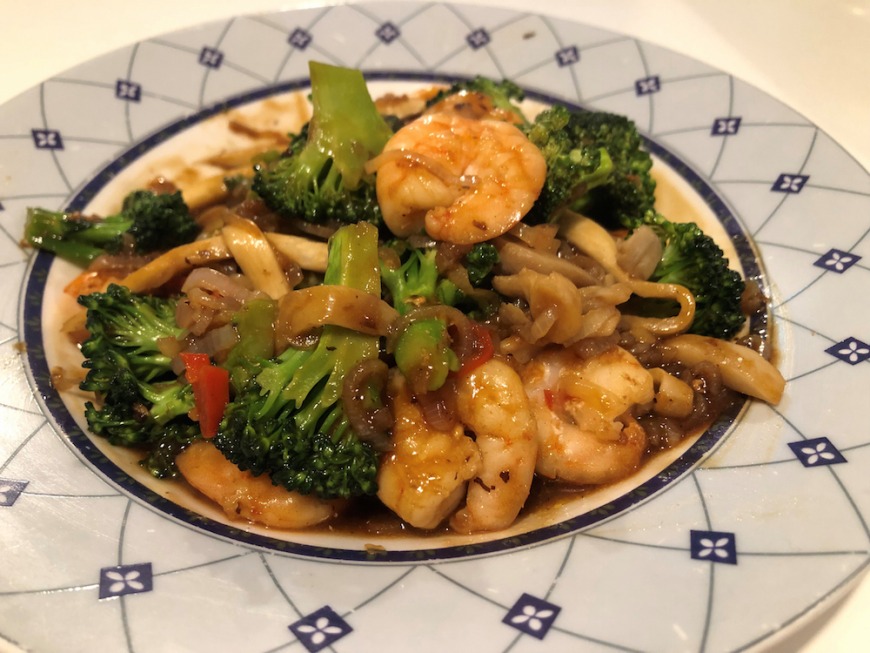 king prawn and broccoli stir-fry king prawn and broccoli stir-fry