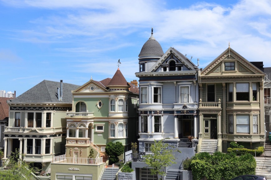 Painted Ladies in San Francisco Painted Ladies in San Francisco