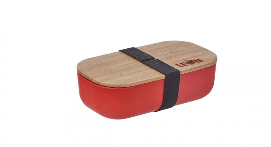 LEON Rectangle Bamboo Lunch Pot LEON Rectangle Bamboo Lunch Pot