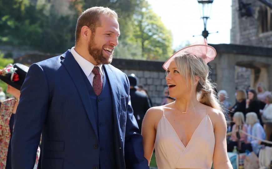 Rugby star James Haskell Rugby star James Haskell