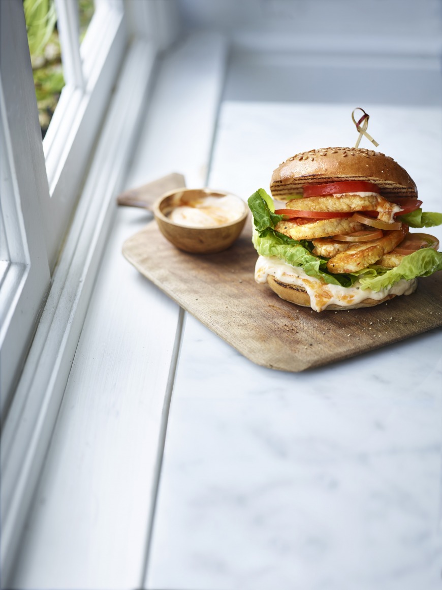 Halloumi Burger