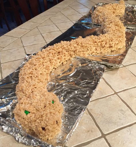 Harry Potter snake cake Harry Potter snake cake
