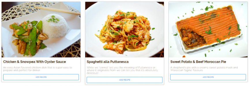 So many recipes to choose from LiveFreshr Online Food Delivery Service Dubai