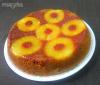 Pineapple Upside Down Cake (Eggless)