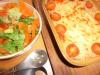 Vegetarian cottage pie with smoked cheese