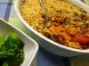 Roast Mediterranean Vegetable Crumble