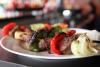 BBQ Steak and Vegetable Kebabs