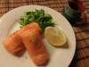 Salmon Parcels with Honey & Lime Dressing