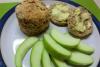 Feta cheese and chive scones