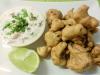 Cauliflower Pakora with Tomato Raita