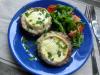 Baked Mushrooms with Goats Cheese