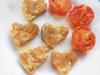 Eggy Bread Hearts with Grilled Tomatoes