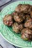 Cumin Lamb Meatballs With Tahini Yogurt Dipping Sauce